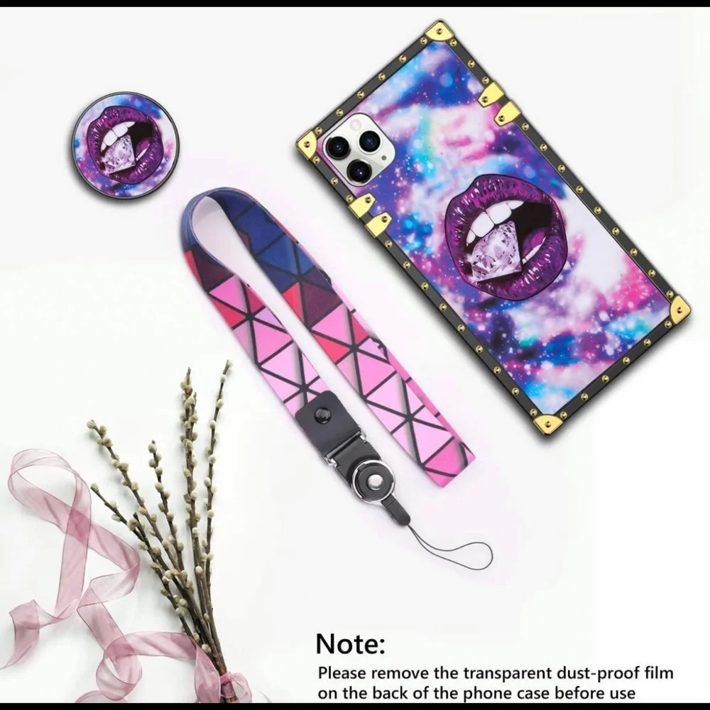 Iphone 11 Pro Max Case with Kickstand for Girls Women Soft TPU Luxury